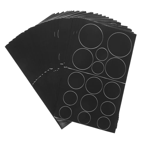 AKOOSY 30Blätter Selbstklebende Punktaufkleber für Kleidung Dekorative Flicken für DIY Projekte Vielseitig Einsetzbar Langlebig für Designs von AKOOSY