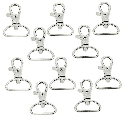 AKOOSY 30Stücke Drehbare Karabinerhaken Schwenkhaken für Schlüsselbund Hundeleinen Bastelprojekte Silber Hochwertige Snap Hooks für DIY Anwendungen AKOOSY 30Stücke Drehbare Karabinerhaken Schwenkhaken für Schlüsselbund Hundeleinen Bastelprojekte Silber Hochwertige Snap Hooks für DIY Anwendungen von AKOOSY