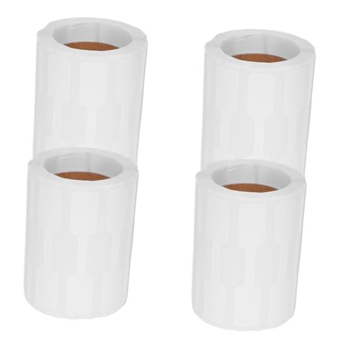 AKOOSY 4 Rollen Weiße Selbstklebende Preisschilder für Schmuck Blanko Preisetiketten aus Kraftpapier Beschreibbare Etiketten für Halsketten Ringe Ohrringe Vielseitig Einsetzbar für AKOOSY 4 Rollen Weiße Selbstklebende Preisschilder für Schmuck Blanko Preisetiketten aus Kraftpapier Beschreibbare Etiketten für Halsketten Ringe Ohrringe Vielseitig Einsetzbar für von AKOOSY