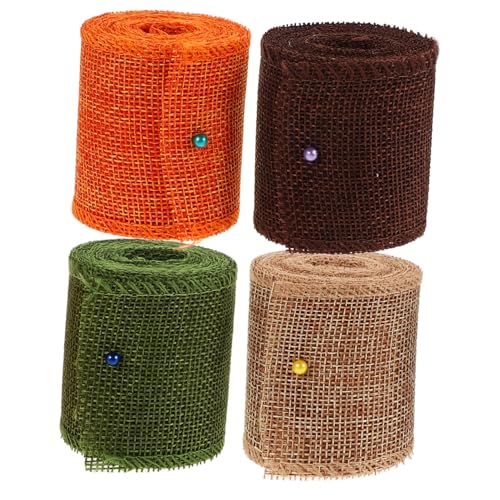 AKOOSY 4 Rollen dekoratives Band Blau Satin Dekoration weihnachtsdrahtband Schleife Band zum Basteln Sackleinen Weiß Stränge Leinenstreifen selber machen AKOOSY 4 Rollen dekoratives Band Blau Satin Dekoration weihnachtsdrahtband Schleife Band zum Basteln Sackleinen Weiß Stränge Leinenstreifen selber machen von AKOOSY