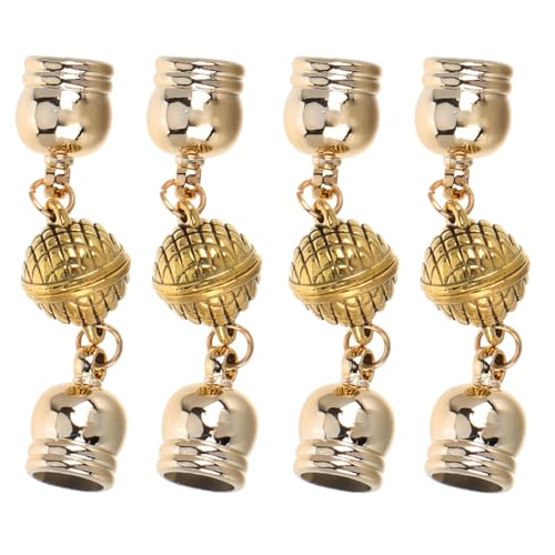 AKOOSY 4 Stk. Teiliges Magnetische Verschlüsse für Halsketten Goldfarbene DIY Schmuckverschlüsse Vielseitig Einsetzbare Magnetische Clips für Schmuck und Schalzubehör Einfache Handhabung AKOOSY 4 Stk. Teiliges Magnetische Verschlüsse für Halsketten Goldfarbene DIY Schmuckverschlüsse Vielseitig Einsetzbare Magnetische Clips für Schmuck und Schalzubehör Einfache Handhabung von AKOOSY