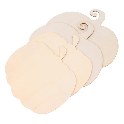 AKOOSY 4 Stk. Teiliges Natürliche Holzplatten in Kürbisform Unlackiert Kreative DIY Holzscheiben für Bemalen und Basteln von Halloween und Herbstdekorationen AKOOSY 4 Stk. Teiliges Natürliche Holzplatten in Kürbisform Unlackiert Kreative DIY Holzscheiben für Bemalen und Basteln von Halloween und Herbstdekorationen von AKOOSY