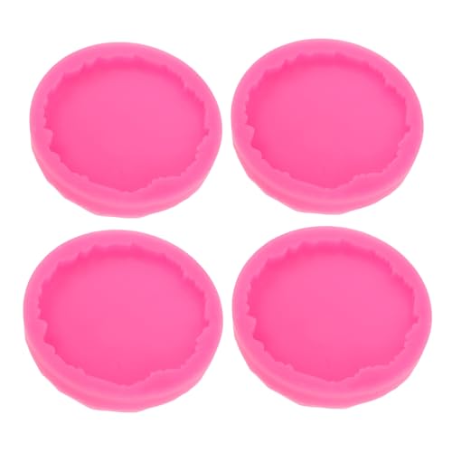 AKOOSY 4 Stück Silikonformen für Runde Untersetzer Unregelmäßige Rosa Epoxidharz Gießformen Schützende Tischmatten für DIY Bastelprojekte Stilvolle Möbelpflege AKOOSY 4 Stück Silikonformen für Runde Untersetzer Unregelmäßige Rosa Epoxidharz Gießformen Schützende Tischmatten für DIY Bastelprojekte Stilvolle Möbelpflege von AKOOSY