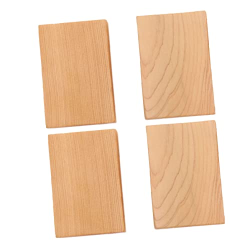 AKOOSY 4 Stück Teiliges Dickes Rechteckiges Holzklötzchen Glatte Oberfläche Splintfrei Naturbelassen zum Basteln Bemalen Schnitzen und DIY Schmuckherstellung Vielseitig für Kreative AKOOSY 4 Stück Teiliges Dickes Rechteckiges Holzklötzchen Glatte Oberfläche Splintfrei Naturbelassen zum Basteln Bemalen Schnitzen und DIY Schmuckherstellung Vielseitig für Kreative von AKOOSY