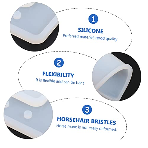 AKOOSY 4 Stück Teiliges Silikonform für DIY Kristall Epoxidharz Gießen Flexible Gießformen für Notizbuch Cover Langlebig Bruchsicher und Vielseitig für Kreative Bastelprojekte AKOOSY 4 Stück Teiliges Silikonform für DIY Kristall Epoxidharz Gießen Flexible Gießformen für Notizbuch Cover Langlebig Bruchsicher und Vielseitig für Kreative Bastelprojekte von AKOOSY