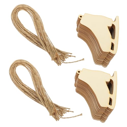 AKOOSY 40 Sätze Teiliges DIY Holzanhänger Weihnachten Unvollendete Hölzerne Eislauf Schuh Anhänger Bemalbare Holzstücke für Kreative Weihnachtsbaum Deko und mit Kindern AKOOSY 40 Sätze Teiliges DIY Holzanhänger Weihnachten Unvollendete Hölzerne Eislauf Schuh Anhänger Bemalbare Holzstücke für Kreative Weihnachtsbaum Deko und mit Kindern von AKOOSY