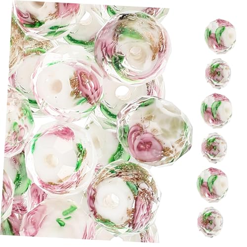 AKOOSY 40 Stück Handgemachte Perlenarmbänder DIY Glasperlen für Schmuckherstellung Bunte Bastelperlen für Armbänder und Ohrringe für Kreative Projekte AKOOSY 40 Stück Handgemachte Perlenarmbänder DIY Glasperlen für Schmuckherstellung Bunte Bastelperlen für Armbänder und Ohrringe für Kreative Projekte von AKOOSY