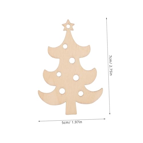 AKOOSY 40 Stück Holz Weihnachtsbaum Rohlinge Unfertige Glatte Holzanhänger zum Bemalen Wiederverwendbar Kompakt Sicher für DIY Basteln Kreative Weihnachtsdeko AKOOSY 40 Stück Holz Weihnachtsbaum Rohlinge Unfertige Glatte Holzanhänger zum Bemalen Wiederverwendbar Kompakt Sicher für DIY Basteln Kreative Weihnachtsdeko von AKOOSY