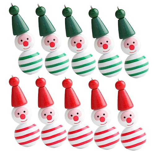 AKOOSY 40 Stück Teiliges Weihnachts DIY Holzperlen mit Schneemann Motiven Runde Holzanhänger Bastelzubehör für Individuelle Weihnachtsbaum Deko und Festliche Handarbeiten AKOOSY 40 Stück Teiliges Weihnachts DIY Holzperlen mit Schneemann Motiven Runde Holzanhänger Bastelzubehör für Individuelle Weihnachtsbaum Deko und Festliche Handarbeiten von AKOOSY