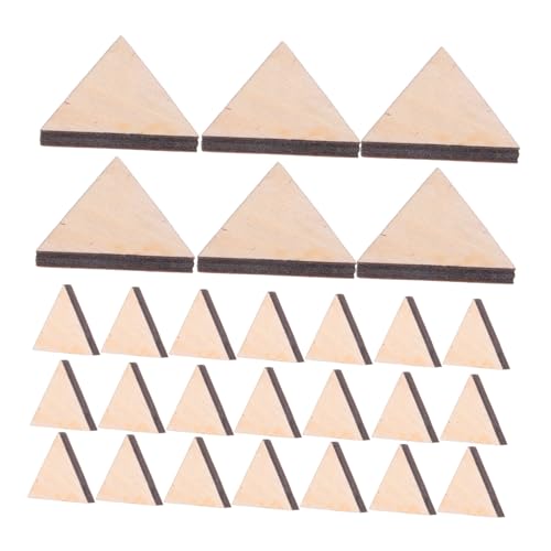 AKOOSY 40 Stück Unvollendete Holzmosaik Dreiecke für DIY Bastelprojekte Natürliche Dreiecks Holzplatten Vielseitig für Wohn und Bürodekoration Handwerksset AKOOSY 40 Stück Unvollendete Holzmosaik Dreiecke für DIY Bastelprojekte Natürliche Dreiecks Holzplatten Vielseitig für Wohn und Bürodekoration Handwerksset von AKOOSY