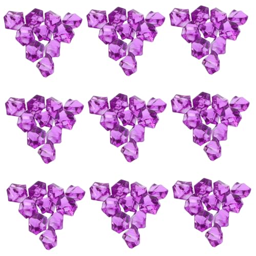 AKOOSY 400 Stück Acryl -Würfelperlen kleine Perlen für Armbänder Acrylperlen basteln Armband Perlenmasse haarschmuck DIY abstandshalter perlen lose aus Acryl Violett AKOOSY 400 Stück Acryl -Würfelperlen kleine Perlen für Armbänder Acrylperlen basteln Armband Perlenmasse haarschmuck DIY abstandshalter perlen lose aus Acryl Violett von AKOOSY
