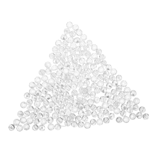 AKOOSY 400 Stück Facettierte Transparente Acrylperlen mit Glanz Vielseitige Spacer perlen für DIY Schmuckherstellung für Ohrringe Armbänder Halsketten und Windspiele AKOOSY 400 Stück Facettierte Transparente Acrylperlen mit Glanz Vielseitige Spacer perlen für DIY Schmuckherstellung für Ohrringe Armbänder Halsketten und Windspiele von AKOOSY