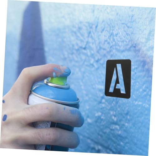 AKOOSY 41 Stück Teiliges Buchstaben Schablonen aus Langlebigem Wiederverwendbar und Waschbar Leicht und Tragbar zum Zeichnen Basteln Scrapbooking Planen für Schulprojekte AKOOSY 41 Stück Teiliges Buchstaben Schablonen aus Langlebigem Wiederverwendbar und Waschbar Leicht und Tragbar zum Zeichnen Basteln Scrapbooking Planen für Schulprojekte von AKOOSY