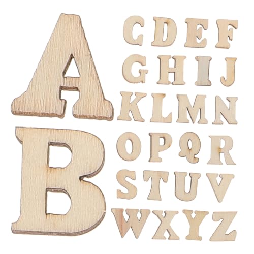 AKOOSY 416 Stück Teiliges Holzbuchstaben-set Hohe Unlackierte Großbuchstaben aus Natürlichem Massivholz für DIY Bastelprojekte Bemalbare Holz Alphabet Buchstaben zur Wanddekoration und AKOOSY 416 Stück Teiliges Holzbuchstaben-set Hohe Unlackierte Großbuchstaben aus Natürlichem Massivholz für DIY Bastelprojekte Bemalbare Holz Alphabet Buchstaben zur Wanddekoration und von AKOOSY