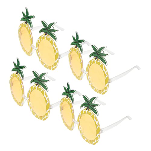 AKOOSY 4Paare Ananas Partybrille Lustige Sonnenbrille für Mottopartys Festivals Fotoshootings Kreatives Kostümzubehör für Damen Herren Langlebig UV AKOOSY 4Paare Ananas Partybrille Lustige Sonnenbrille für Mottopartys Festivals Fotoshootings Kreatives Kostümzubehör für Damen Herren Langlebig UV von AKOOSY