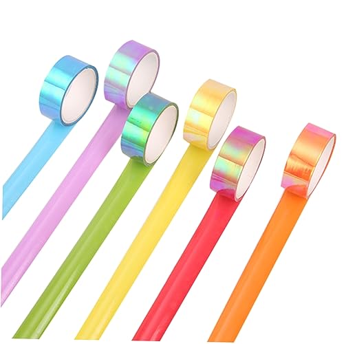 AKOOSY 5 Stück Abdeckband wiederverwendbar klebeband the washi tape trassierband Klebeband für papierklebeband tapenade duct-tape einfarbige Bänder Klebeband für Scrapbooking AKOOSY 5 Stück Abdeckband wiederverwendbar klebeband the washi tape trassierband Klebeband für papierklebeband tapenade duct-tape einfarbige Bänder Klebeband für Scrapbooking von AKOOSY