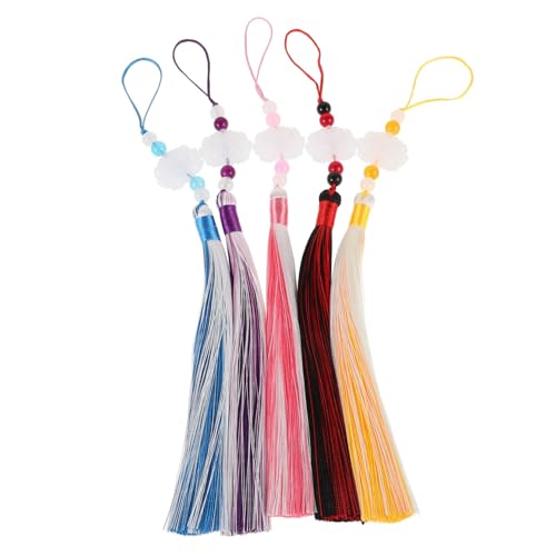 AKOOSY 5 Stück Antiker Anhänger Vintage Hanfu Quaste Accessoire Traditioneller Quastenanhänger Hanfu Quaste Dekoration Traditionelle Taillenquaste Orientalische Taillenquaste Hanfu AKOOSY 5 Stück Antiker Anhänger Vintage Hanfu Quaste Accessoire Traditioneller Quastenanhänger Hanfu Quaste Dekoration Traditionelle Taillenquaste Orientalische Taillenquaste Hanfu von AKOOSY