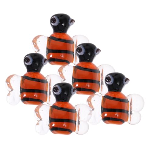 AKOOSY 5 Stück Teiliges Glas Bienen Charms Anhänger für Schmuckherstellung Bienen Design Leicht und Hautfreundlich für DIY Armbänder Halsketten und Ohrringe für Bienenschmuck Frauen AKOOSY 5 Stück Teiliges Glas Bienen Charms Anhänger für Schmuckherstellung Bienen Design Leicht und Hautfreundlich für DIY Armbänder Halsketten und Ohrringe für Bienenschmuck Frauen von AKOOSY