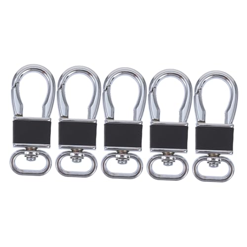 AKOOSY 5 Stück Teiliges Metall drehverschluss Damenhandtaschen Robuste Schulterriemen karabiner Vielseitige DIY schnapphaken Sichere Drehclips für Handtaschen Taschenkettengurte AKOOSY 5 Stück Teiliges Metall drehverschluss Damenhandtaschen Robuste Schulterriemen karabiner Vielseitige DIY schnapphaken Sichere Drehclips für Handtaschen Taschenkettengurte von AKOOSY