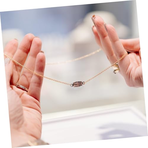 AKOOSY 5 Stück Teiliges Vintage Magnetverschluss aus Kupfer für Armbänder DIY Schmuckherstellung Stilvolle Magnetische Schmuckverbinder mit Einfacher Handhabung und Sicherem Verschluss AKOOSY 5 Stück Teiliges Vintage Magnetverschluss aus Kupfer für Armbänder DIY Schmuckherstellung Stilvolle Magnetische Schmuckverbinder mit Einfacher Handhabung und Sicherem Verschluss von AKOOSY