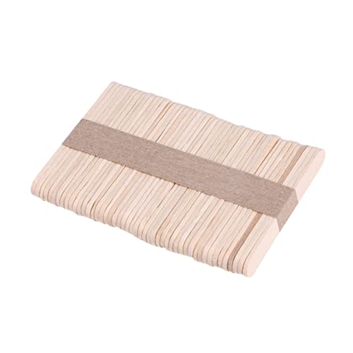 AKOOSY 50 Stück Holzstäbchen für Kinderformen farbige Eisstiele am Stiel Protokoll Bausatz naturholz bastelmaterial Holzstöcke für handgefertigte Holzstäbchen Bambus AKOOSY 50 Stück Holzstäbchen für Kinderformen farbige Eisstiele am Stiel Protokoll Bausatz naturholz bastelmaterial Holzstöcke für handgefertigte Holzstäbchen Bambus von AKOOSY