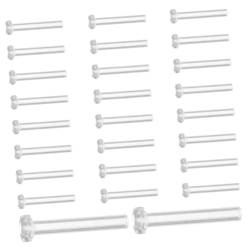 AKOOSY 50 Stück Ohrstecker Verschluss Transparent Innendurchmesser Hypoallergen Ohrring Rückseiten Schutzhülsen Leicht Langlebig für DIY Schmuckzubehör AKOOSY 50 Stück Ohrstecker Verschluss Transparent Innendurchmesser Hypoallergen Ohrring Rückseiten Schutzhülsen Leicht Langlebig für DIY Schmuckzubehör von AKOOSY