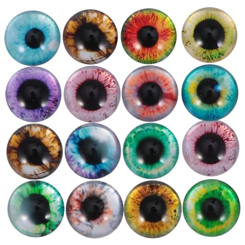 AKOOSY 50 Stück Patches Augenform Halbkuppel DIY Schmuck Zubehör Gemischte Muster Langlebige Cabochons für Ohrringe Manschettenknöpfe und Bastelarbeiten AKOOSY 50 Stück Patches Augenform Halbkuppel DIY Schmuck Zubehör Gemischte Muster Langlebige Cabochons für Ohrringe Manschettenknöpfe und Bastelarbeiten von AKOOSY