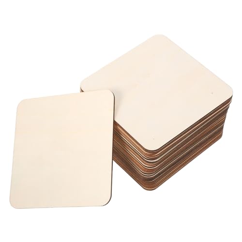 AKOOSY 50 Stück Quadratische Unbehandelte Holzscheiben aus Naturholz Rustikale Holzplatten für DIY Bastelprojekte Malerei Wanddekoration Holzkunst und Heimdeko AKOOSY 50 Stück Quadratische Unbehandelte Holzscheiben aus Naturholz Rustikale Holzplatten für DIY Bastelprojekte Malerei Wanddekoration Holzkunst und Heimdeko von AKOOSY