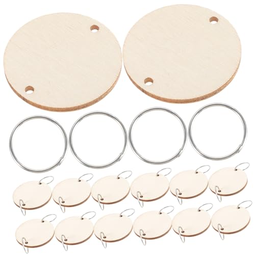 AKOOSY 50 Stück Runde Holzscheiben mit Eisendrahtringen Natürliche Holzscheiben für Hängenden Kalender Geburtstags und Jahrestagserinnerung DIY Holzbrett Zubehör Wanddekoration Zuhause AKOOSY 50 Stück Runde Holzscheiben mit Eisendrahtringen Natürliche Holzscheiben für Hängenden Kalender Geburtstags und Jahrestagserinnerung DIY Holzbrett Zubehör Wanddekoration Zuhause von AKOOSY
