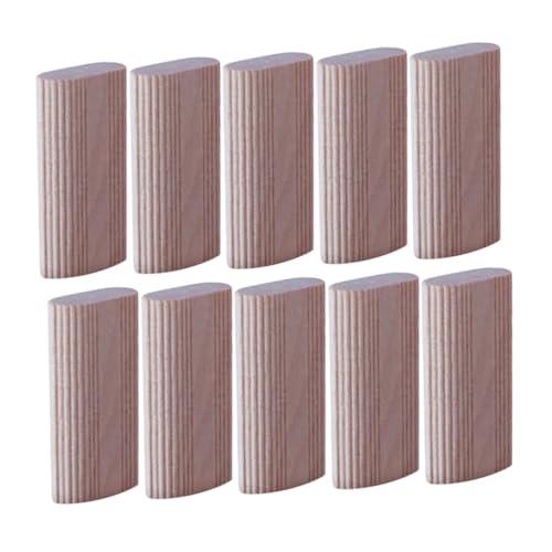 AKOOSY 50 Stück Teiliges Holzverbinder Domino Tenons aus Massivem Buchenholz Robuste Möbelverbindung für Schränke und Regale Langlebige Holzdübel mit Glatter Oberfläche Kratzfest und AKOOSY 50 Stück Teiliges Holzverbinder Domino Tenons aus Massivem Buchenholz Robuste Möbelverbindung für Schränke und Regale Langlebige Holzdübel mit Glatter Oberfläche Kratzfest und von AKOOSY