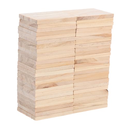 AKOOSY 50 Stück Teiliges Rechteckige Blanke Holzstücke Unbehandelte Holzblöcke zum Basteln Vielseitig für DIY projekte Holzarbeiten Dekoration Bauspaß für Altersgruppen AKOOSY 50 Stück Teiliges Rechteckige Blanke Holzstücke Unbehandelte Holzblöcke zum Basteln Vielseitig für DIY projekte Holzarbeiten Dekoration Bauspaß für Altersgruppen von AKOOSY