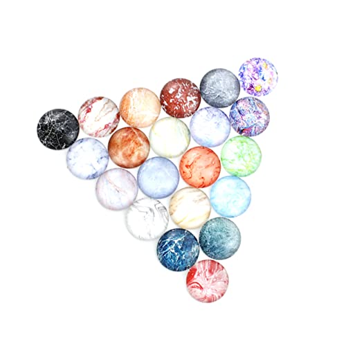AKOOSY 50 Stück runder Aufkleber klappcreolen Dekoration für Schmuck Uhr Bild und Vase Mini Mosaik Edelstein-Aufkleber Bausatz Schmuckmaterial selber machen Glasfleck glas aufkleber von AKOOSY