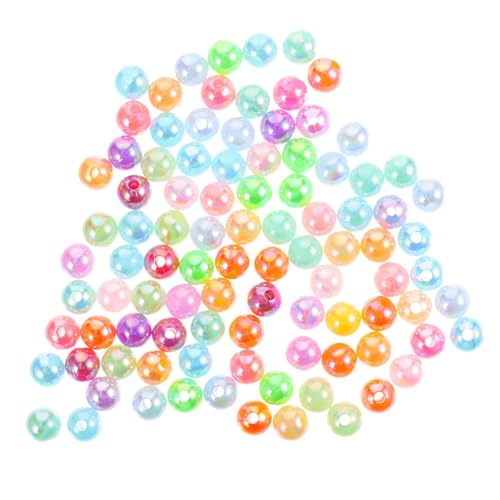 AKOOSY 500 Stück Bunte Kleine Perlen für DIY Schmuckherstellung Runde Spacer Perlen Robuste Glatte Oberfläche für Armband Bastelprojekte und Kreative Handarbeiten von AKOOSY