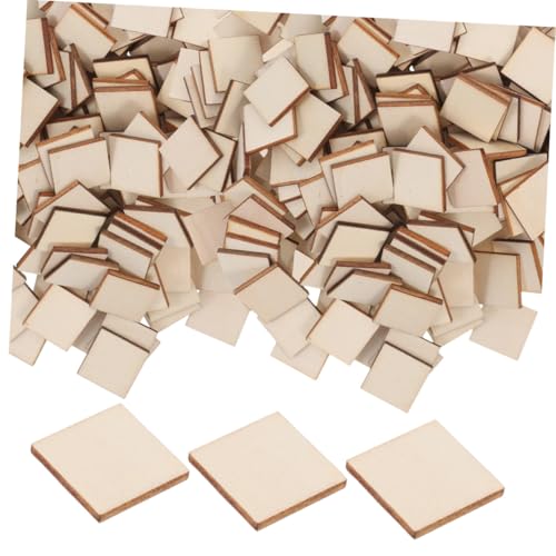 AKOOSY 500 Stück Quadratische Holzstücke Naturbelassen Blanko Holzplatten für Scrapbooking Malerei Brandmalerei DIY Heimdeko und Holzgravur Projekte AKOOSY 500 Stück Quadratische Holzstücke Naturbelassen Blanko Holzplatten für Scrapbooking Malerei Brandmalerei DIY Heimdeko und Holzgravur Projekte von AKOOSY