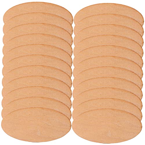 AKOOSY 50Stücke Oval Geformte Holzscheiben Unvollendete DIY Holzstücke für Kreative Bastelprojekte für Dekoration und Individuelles Design AKOOSY 50Stücke Oval Geformte Holzscheiben Unvollendete DIY Holzstücke für Kreative Bastelprojekte für Dekoration und Individuelles Design von AKOOSY