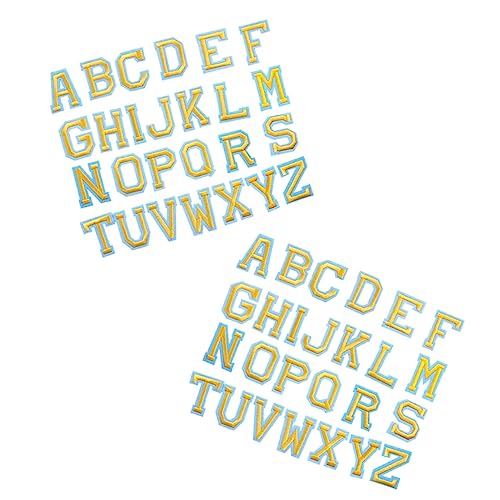AKOOSY 52 Stück Teiliges Alphabet Bügelflicken Bestickte Aufnäher zum Aufbügeln und Annähen Langlebige DIY Buchstaben Patches für Kleidung Jacken Jeans Hüte Taschen Vielseitige Reparatur AKOOSY 52 Stück Teiliges Alphabet Bügelflicken Bestickte Aufnäher zum Aufbügeln und Annähen Langlebige DIY Buchstaben Patches für Kleidung Jacken Jeans Hüte Taschen Vielseitige Reparatur von AKOOSY