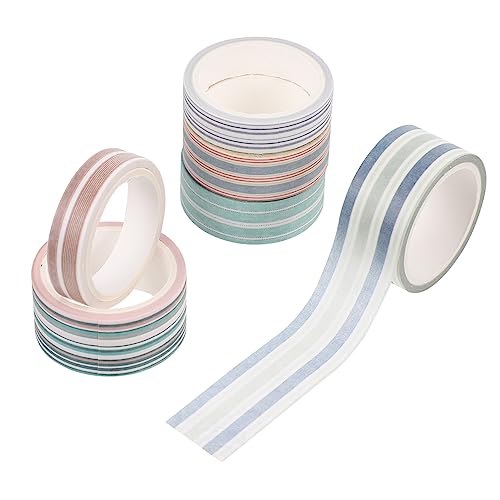 AKOOSY 6 Rollen Washi-tape-set Diy Klebeband Farbig Bunt Zeitschrift Sammelalbum Journaling Abdeckband Retro Plaid Streifenband Kunst Dekoratives Klebeband Dekoratives Bastelband Papier AKOOSY 6 Rollen Washi-tape-set Diy Klebeband Farbig Bunt Zeitschrift Sammelalbum Journaling Abdeckband Retro Plaid Streifenband Kunst Dekoratives Klebeband Dekoratives Bastelband Papier von AKOOSY