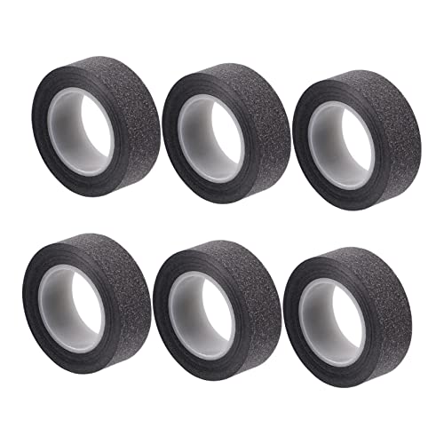 AKOOSY 6 Rollen schwarzes Washi-Tape funkelnd Tagebuchband Bastelband Glitzerband schwarz bastelmaterial bastel materialien Handwerksklebeband Papier Klebeband Sammelklebeband Black AKOOSY 6 Rollen schwarzes Washi-Tape funkelnd Tagebuchband Bastelband Glitzerband schwarz bastelmaterial bastel materialien Handwerksklebeband Papier Klebeband Sammelklebeband Black von AKOOSY