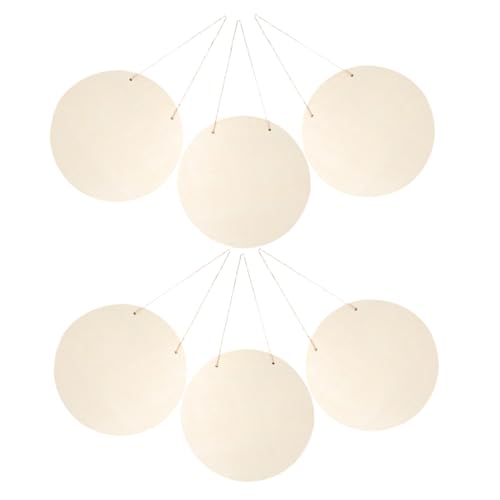 AKOOSY 6 Stück Diy-holztafeln: 30 Cm Große, Unfertige Holzausschnitte Für Bastelarbeiten, Türschilder, Malprojekte – Hängende Blankoschilder Zum Basteln AKOOSY 6 Stück Diy-holztafeln: 30 Cm Große, Unfertige Holzausschnitte Für Bastelarbeiten, Türschilder, Malprojekte – Hängende Blankoschilder Zum Basteln von AKOOSY