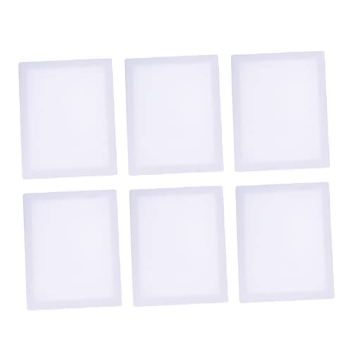 AKOOSY 6 Stück Rahmen Für Ölgemälde Wandkunst Rechteckig Künstler Strecken Malutensilien Planke Malen Flache Leinwandplatten Zeichnung Sprühlack Hölzern Weiß AKOOSY 6 Stück Rahmen Für Ölgemälde Wandkunst Rechteckig Künstler Strecken Malutensilien Planke Malen Flache Leinwandplatten Zeichnung Sprühlack Hölzern Weiß von AKOOSY