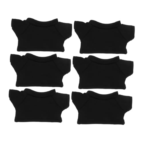 AKOOSY 6 Stück Teiliges Basic Bär T Shirts aus Weichem für Plüschtiere und Bären Niedliche und Strapazierfähige Bärenkleidung zum Selbermachen von Bärenoutfits und Accessoires AKOOSY 6 Stück Teiliges Basic Bär T Shirts aus Weichem für Plüschtiere und Bären Niedliche und Strapazierfähige Bärenkleidung zum Selbermachen von Bärenoutfits und Accessoires von AKOOSY