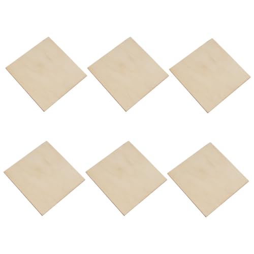 AKOOSY 6 Stück Teiliges Quadratische Holzscheiben Unbehandelte Holzplatten zum Basteln Bemalen Beschriften DIY Handwerk Dekoration Kreative Holzrohlinge für Malprojekte und Kunst AKOOSY 6 Stück Teiliges Quadratische Holzscheiben Unbehandelte Holzplatten zum Basteln Bemalen Beschriften DIY Handwerk Dekoration Kreative Holzrohlinge für Malprojekte und Kunst von AKOOSY