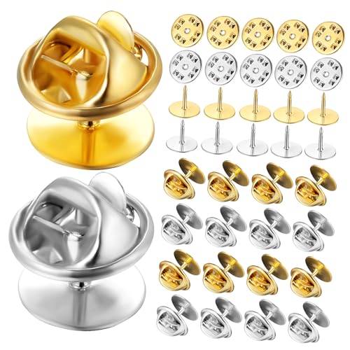 AKOOSY 60 Sätze Teiliges Set Anstecknadeln mit Butterfly Verschluss und Flachen Stiften für DIY Schmuck für Bastelprojekte und Kreative Designs Langlebig und Zuverlässig AKOOSY 60 Sätze Teiliges Set Anstecknadeln mit Butterfly Verschluss und Flachen Stiften für DIY Schmuck für Bastelprojekte und Kreative Designs Langlebig und Zuverlässig von AKOOSY