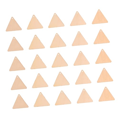 AKOOSY 60 Stück Dreieckholz -Chip -Anhänger Loch Basteln Scheiben unvollendet Bausatz hängend Holzanhänger für Ostern DIY Holzdekoration Holzausschnitte Wohndekoration Holzornamente Khaki AKOOSY 60 Stück Dreieckholz -Chip -Anhänger Loch Basteln Scheiben unvollendet Bausatz hängend Holzanhänger für Ostern DIY Holzdekoration Holzausschnitte Wohndekoration Holzornamente Khaki von AKOOSY