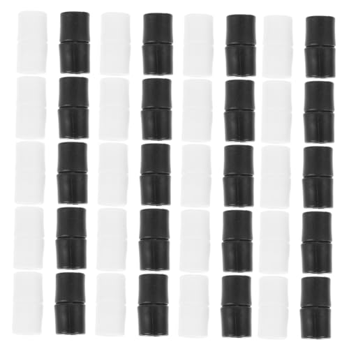 AKOOSY 60 Stück Teiliges Kunststoff Steckverschlüsse für Schmuckbänder Sicherheitsklammern DIY Armbandverbinder in Weiß und Schwarz Praktisch zum Verbinden von Schlüsselbändern und AKOOSY 60 Stück Teiliges Kunststoff Steckverschlüsse für Schmuckbänder Sicherheitsklammern DIY Armbandverbinder in Weiß und Schwarz Praktisch zum Verbinden von Schlüsselbändern und von AKOOSY