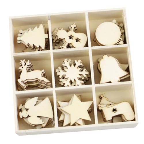 AKOOSY 72 Stk. Teiliges Fächer Holz Weihnachtsdeko DIY Anhänger zum Bemalen Distinctive Holzhandwerk Christbaumschmuck Glatte Oberfläche Langlebig Praktisches Xmas Bastelset AKOOSY 72 Stk. Teiliges Fächer Holz Weihnachtsdeko DIY Anhänger zum Bemalen Distinctive Holzhandwerk Christbaumschmuck Glatte Oberfläche Langlebig Praktisches Xmas Bastelset von AKOOSY