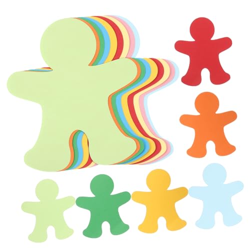 AKOOSY 72 Stück Teiliges Papier Dekorationsset für Klassenzimmer Bunte Kinderform Papierausschnitte Filigrane Wanddekorationen für Kinderzimmer Bastelprojekte und Kreative Wandgestaltung AKOOSY 72 Stück Teiliges Papier Dekorationsset für Klassenzimmer Bunte Kinderform Papierausschnitte Filigrane Wanddekorationen für Kinderzimmer Bastelprojekte und Kreative Wandgestaltung von AKOOSY