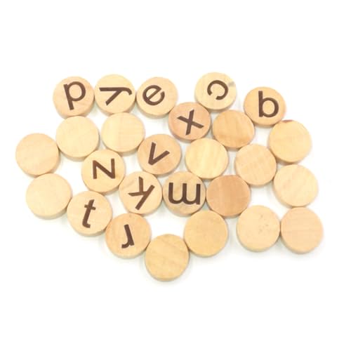 AKOOSY 78 Stück Teiliges Kleine Holzbuchstaben Rundscheiben Umweltfreundlich Glatte Oberfläche zum Basteln und Lernen DIY Dekoration Zubehör AKOOSY 78 Stück Teiliges Kleine Holzbuchstaben Rundscheiben Umweltfreundlich Glatte Oberfläche zum Basteln und Lernen DIY Dekoration Zubehör von AKOOSY