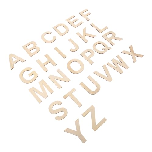 AKOOSY 78Stücke DIY Holzbuchstaben Blanko Holzscheiben für Bastelprojekte Hängende Verzierungen und Kunsthandwerk für Kreativität AKOOSY 78Stücke DIY Holzbuchstaben Blanko Holzscheiben für Bastelprojekte Hängende Verzierungen und Kunsthandwerk für Kreativität von AKOOSY