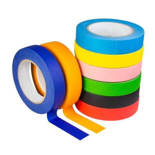AKOOSY 8 Rollen Bunte Washi Tapes DIY Handreißbar Klebeband für Scrapbooking Basteln Kunst Dekoration ohne Rückstände AKOOSY 8 Rollen Bunte Washi Tapes DIY Handreißbar Klebeband für Scrapbooking Basteln Kunst Dekoration ohne Rückstände von AKOOSY